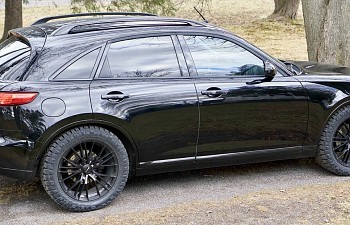 FX35 All Black on Nitto Ridge Grappler